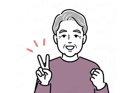 慢性的な腰痛、腕の痛みによる症状で来院された神戸市灘区の60代男性