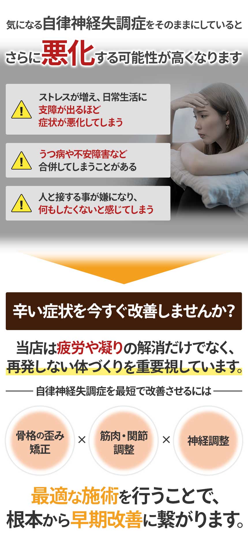 そのまま自律神経失調症